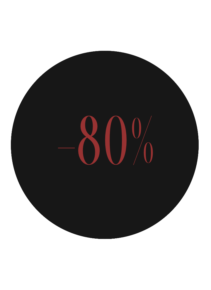 -80%SALE