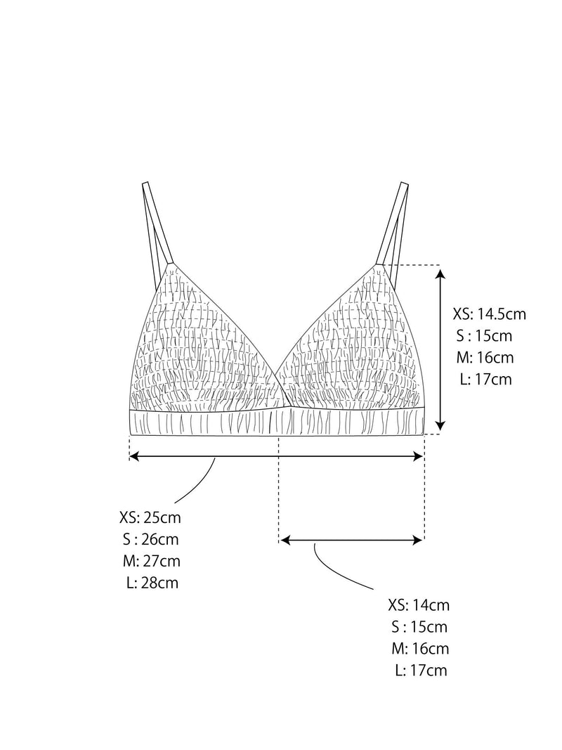 CALMA Bikini Top -pinksand- (2025 ver.)