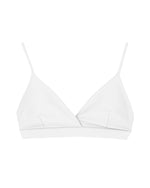 CALMA Bikini Top  -white-（三角 ビキニ トップ）