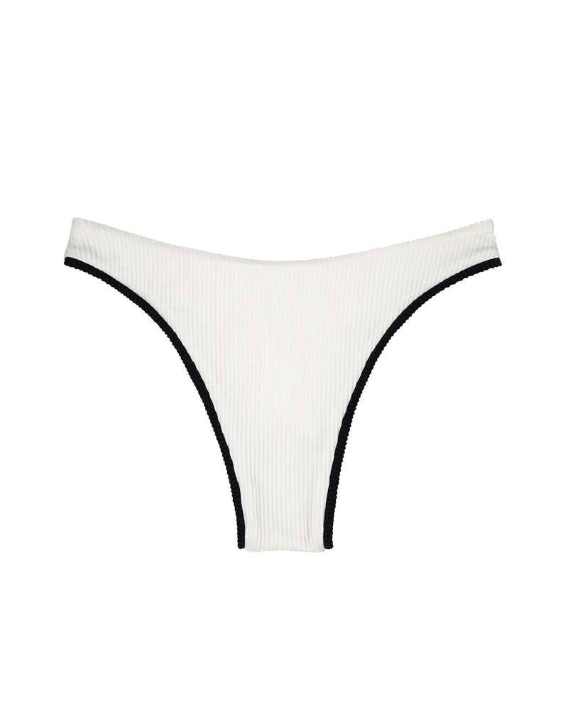 EVA Bikini Bottom -white × black- (バイカラー ビキニボトム)