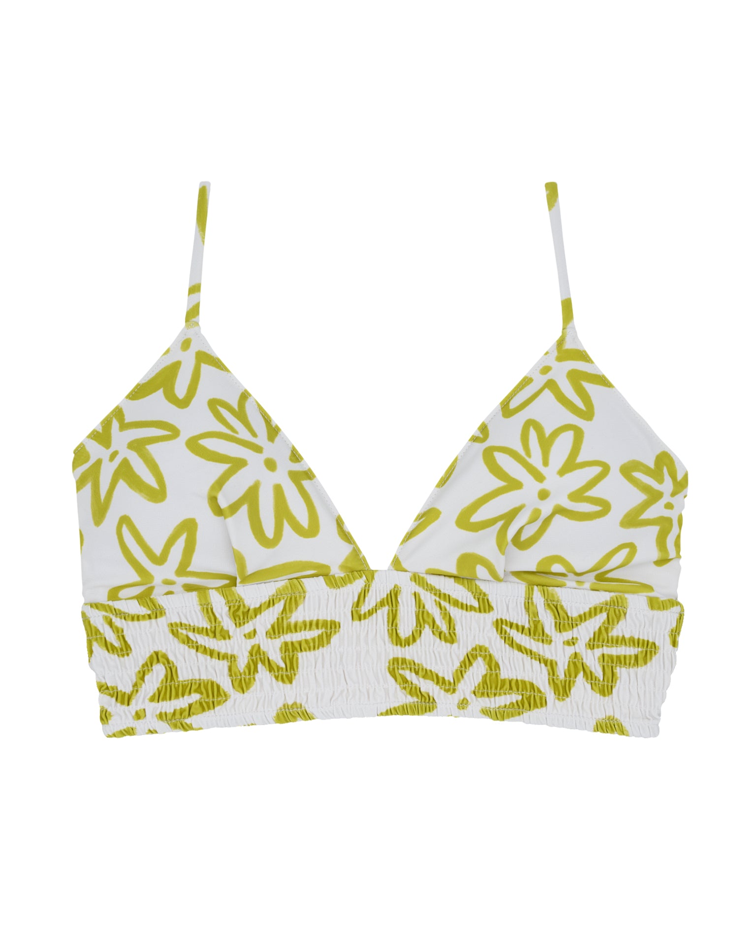 NOA Bikini Top -lucky charm- (シャーリング ワイドアンダー