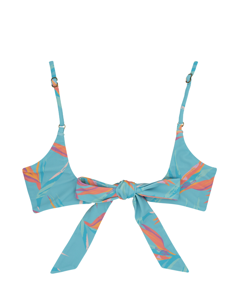 EMA Bikini Top  -paradise in blue-