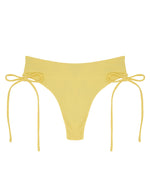 MONICA Bikini Bottom  -pastel canvas / lemon-