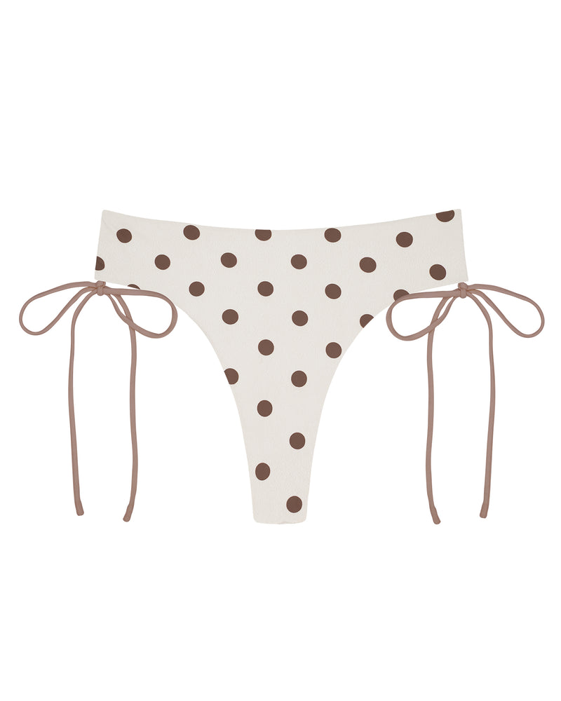 リバーシブル】MONICA Bikini Bottom -polka dots / cream- – RESELVES