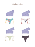 TESS Bikini Top  -mauve-