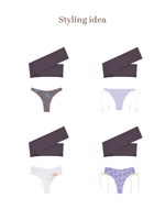 TESS Bikini Top  -cassis brown