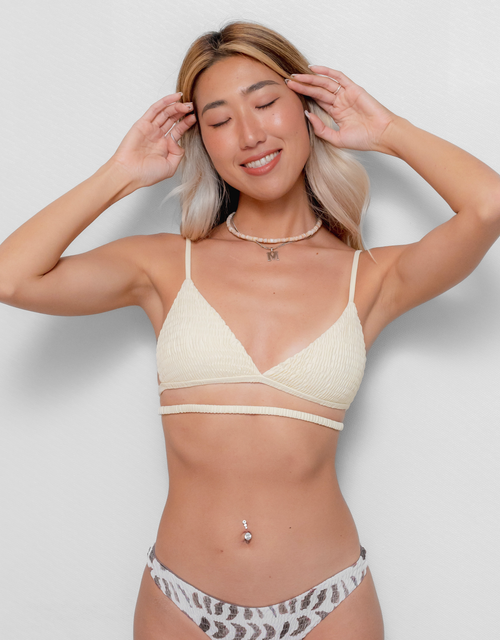 GINA Bikini Top  -soy milk-