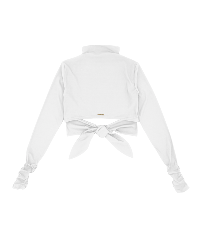 cropped rash guard -white- （クロップド ラッシュガード）
