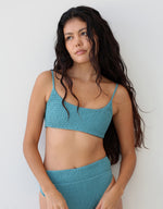 LIZ Bikini Top -deep dive- (クロップドキャミ シャーリング ビキニトップ)