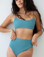 LIZ Bikini Top -deep dive- (クロップドキャミ シャーリング ビキニトップ)