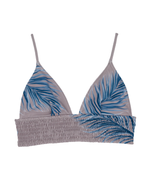 NOA Bikini Top -sandy beach- (シャーリング ワイドアンダー トライアングル ビキニ トップ）